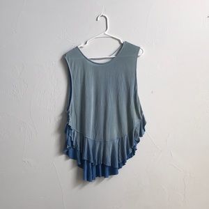 Free People ombré tank top